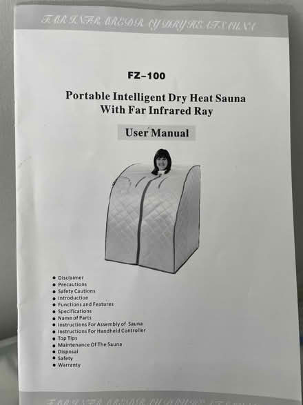 Photo of free Portable Dry Heat Sauna (Cutteslowe OX2) #3