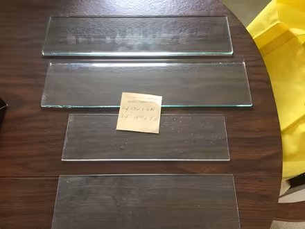 Photo of free Glass shelves (Springfield (Delco)) #1