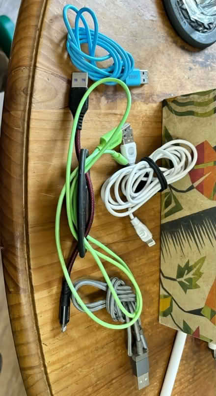Photo of free USB to Lightning (Apple) cables (Central Tonbridge) #1