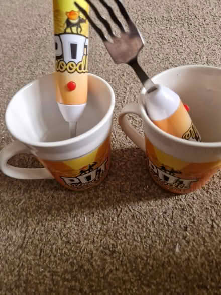 Photo of free Pot noodle cups and spinning forks (Edinburgh EH12) #1