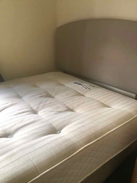 Photo of free King size 4 drawer divan with headboard and mattress (Redbourn AL3) #2