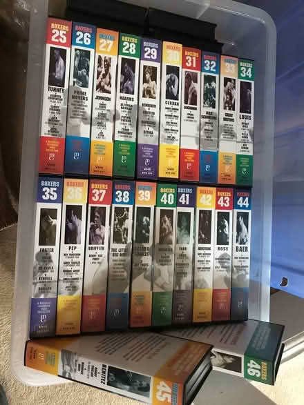 Photo of free Set of “Boxers” VHS video tapes (Pinxton NG16) #2