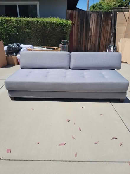 Photo of free Frame less sofa bed (West side of Simi) #1