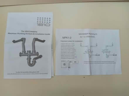 Photo of free Kitchen waste plumbing kit (Bowbridge GL5) #3