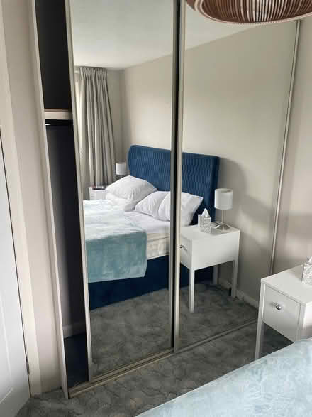 Photo of free 2 x mirror glass sliding doors (Exmouth EX8) #2