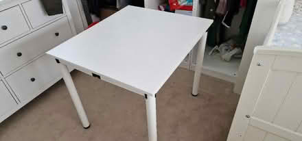 Photo of free White Table (M40 Harpurhey) #1