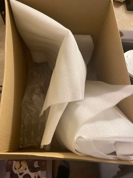 Photo of free Large cardboard box with packing (Acton W3) #2