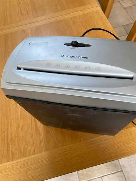 Photo of free Paper shredder (Sutton Coldfield) #1