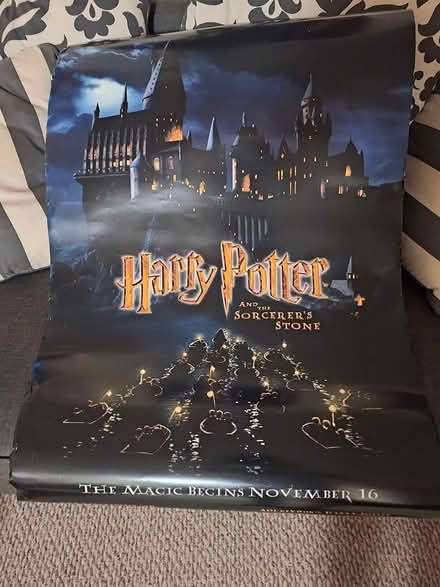 Photo of free Large Harry Potter Movie Poster (Near Bolingbrook High School) #1