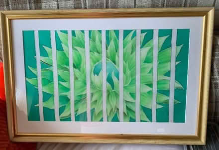 Photo of free Painted on silk 24 inches by 16 inches (Far Bletchley MK3) #1