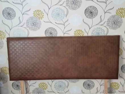Photo of free Faux leather headboard (Hall green) #1