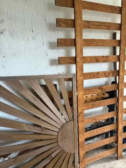 Photo of free 2 fence pieces (Beauchief S7) #1