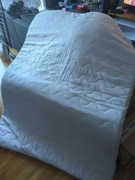 Photo of free Mattress topper (double), fire label attached (Seven Sisters N15) #1