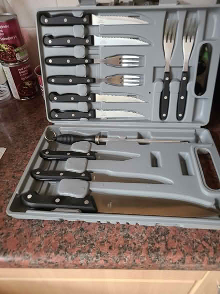 Photo of free Stainless steel knive set (Eltham SE9) #1