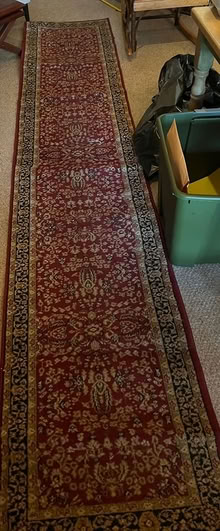 Photo of free 12' Safavieh runner (Kingston, NY) #1