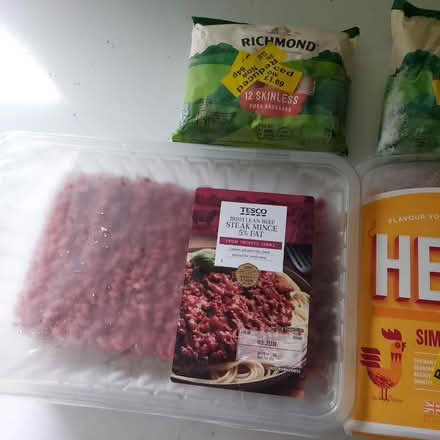 Photo of free Frozen sausages and minced beef (Batley WF17) #2