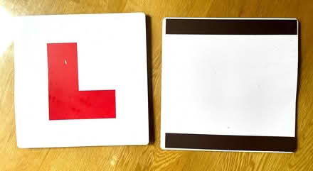 Photo of free Learner plates (Stoke, Coventry) #1
