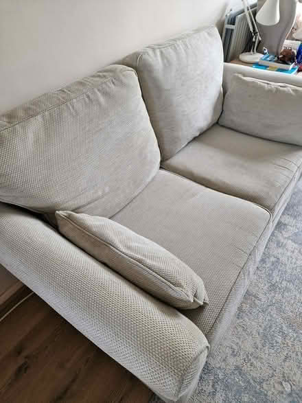 Photo of free 2-seater Laura Ashley fabric sofa (Woking GU22 9) #4
