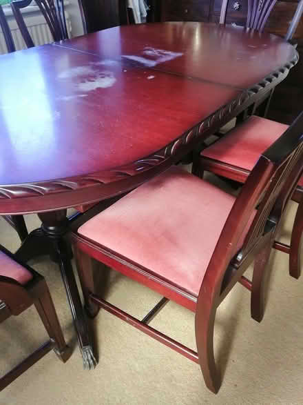 Photo of free Dinning Table and 6 Chairs (Hayling Island) #4