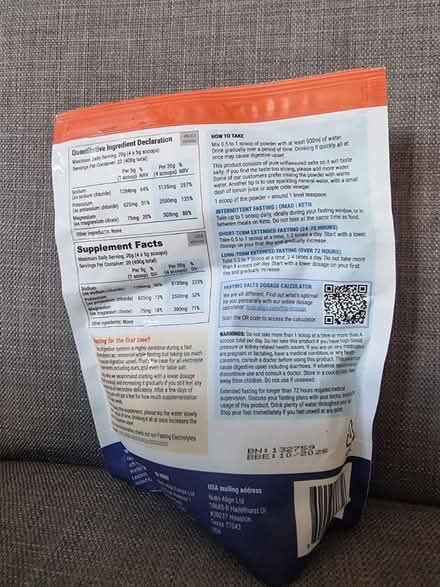 Photo of free Fasting salt (TS27) #2