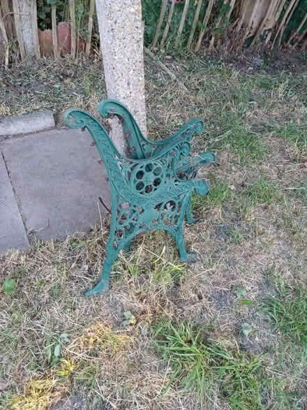 Photo of free Cast iron bench ends (Bushey North WD23) #1