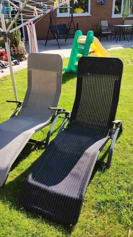 Photo of free Garden Loungers (White Moss ST7) #1