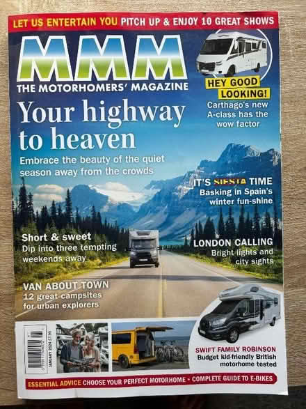 Photo of free MMM Motorhomers Magazine 2018 -2024 (Monkland HR6) #1