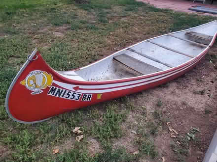 Photo of free Large Red Dolphin Warrior Canoe (Nob Hill 80122) #1