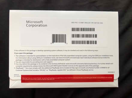 Photo of free Microsoft win10 pro (Willesden green) #1