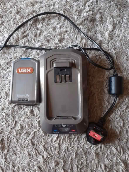 Photo of free Vax battery and charger (Crewe CW2) #1
