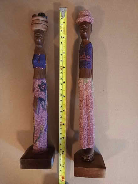Photo of free Carved Man/ Woman Figures (Liverpool L21) #1