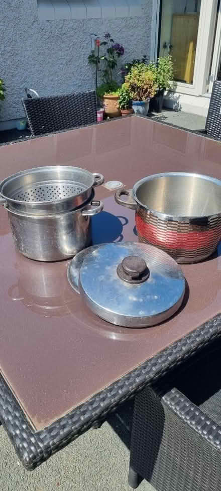 Photo of free Large saucepans (Wicklow town) #1