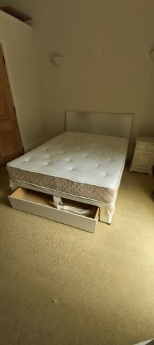 Photo of free King size divan bed and mattress with headboard (Hove BN3) #2