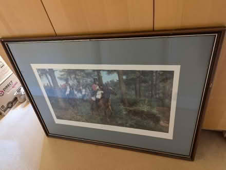 Photo of free 45" x 35" picture in frame (West Byfleet GU22) #1