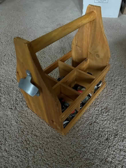 Photo of free beer holder & bottle cap collection (northeast ann arbor) #1