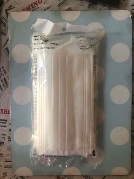 Photo of free White Face Masks (SE19) #1