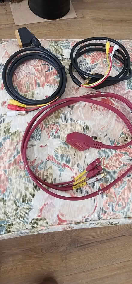 Photo of free Scart to Audio and Video RCA Plugs (Rickmansworth WD3) #1
