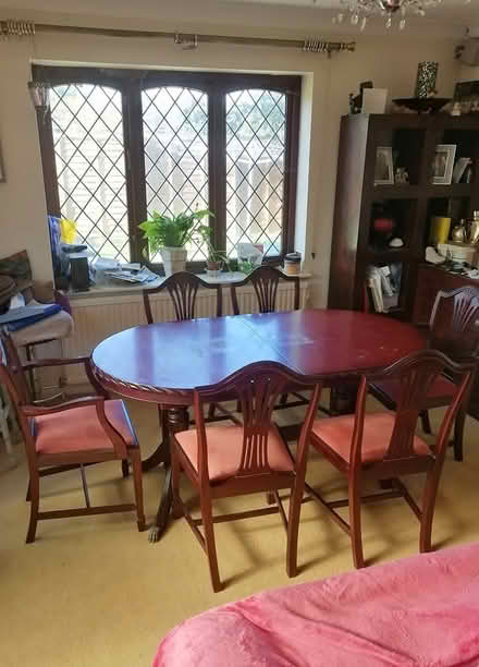 Photo of free Dinning Table and 6 Chairs (Hayling Island) #1