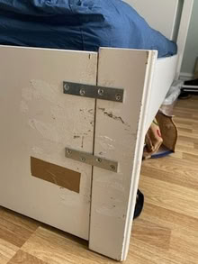 Photo of free Ikea double bed frame (Bathwick) #2