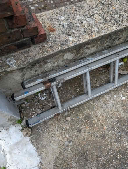 Photo of free Large double ladder (Teddington) #2