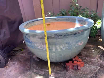 Photo of free Nice Resin Planter Pot (Walnut Creek) #2