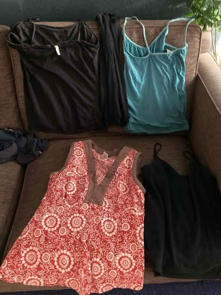 Photo of free Used adult small tank tops (Albany near Santa Fe Ave) #1