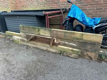 Photo of free sleepers / posts (graveley) #1