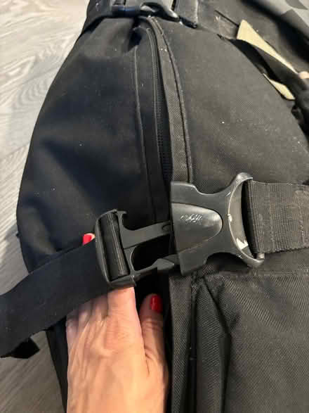 Photo of free Old DC shoes suitcase (Kips bay) #3