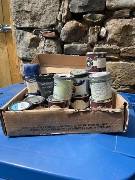 Photo of free Paint tester pots (Burton in Lonsdale LA6) #1