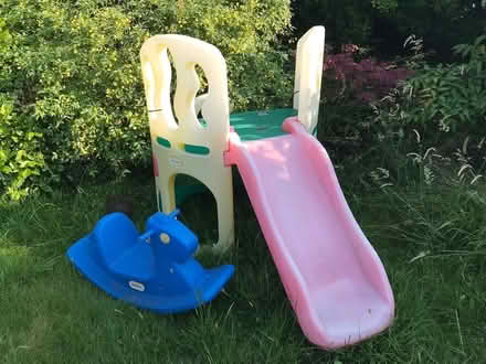 Photo of free Toddler Slide & Rocking Horse (Corringham SS17) #1