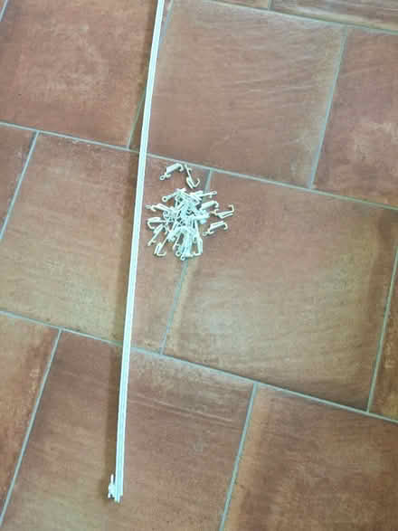 Photo of free Curtain rail + hooks (Osney OX2) #4