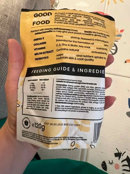 Photo of free Dog treats (Bloomsbury -WC1N) #2