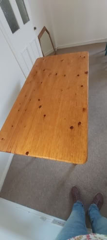 Photo of free Pine kitchen table (Hove BN3) #2