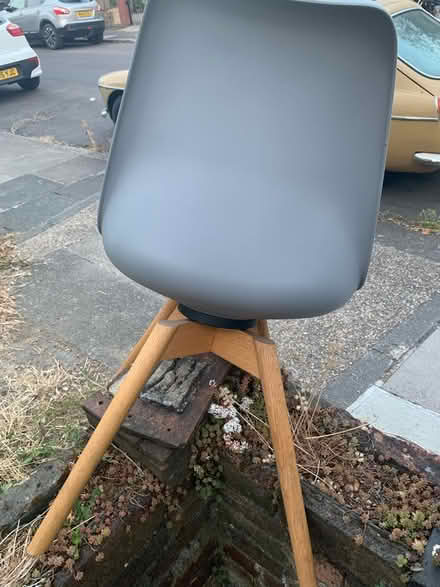 Photo of free grey Made.com chair (TW9 nr Chiswick bridge) #2